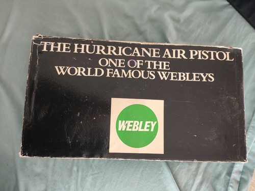 Webley hurricane box - webley,