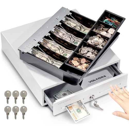 Manual push open cash - open, register