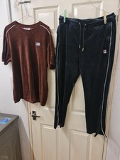 Men's FILA Velour Tracksuit