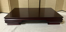 Vintage Japanese Bonsai Display Stand Table Base Board Suiseki Flower Rosewood