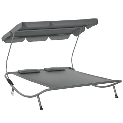 Outsunny garden double hammock - double,
