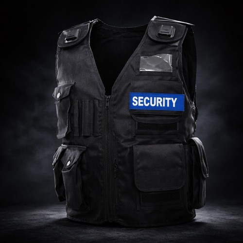 Black dog handler tactical - black,