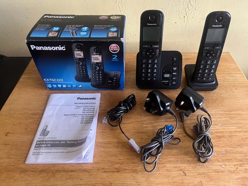 Panasonic tgc222eb twin - kx-tgc222eb,