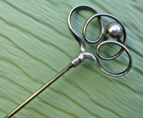 Charles horner hatpin silver - charles,