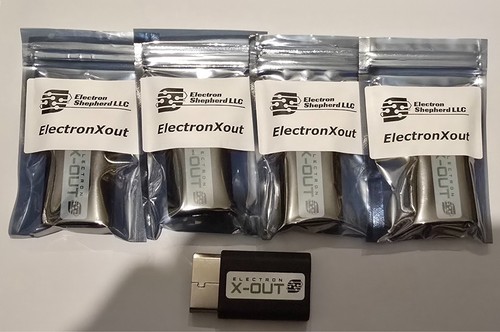 Electron shepherd out - x-out, ~