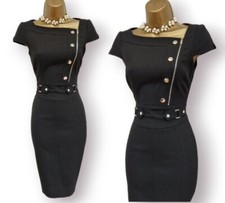 Karen Millen Black Military