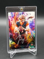 Sold 2020 Panini Origins Joe Burrow On-Card Silver Ink Auto Rookie Card RC #/25
