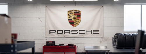 Porsche super car banner - porsche,