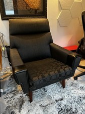 Vintage Black Cocktail Chair