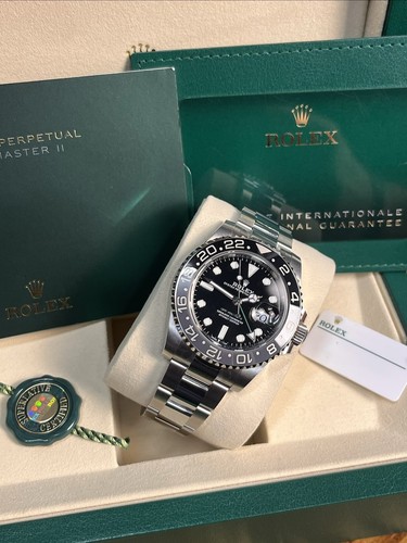 Rolex gmt master 126710grnr - master,