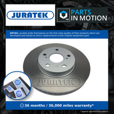 2x Brake Discs Pair Vented