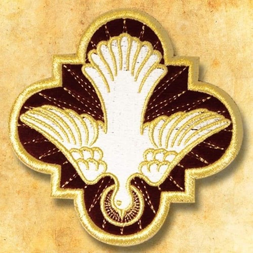 Embroidered applique motif - embroidered,