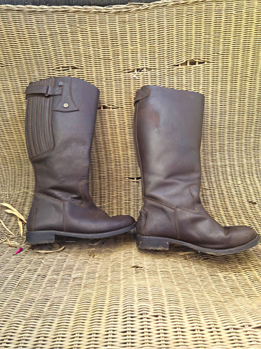 Equestrian long boots wide - long,