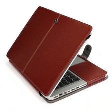 Premium PU LEATHER  Smart Sleeve Case Cover for Apple MacBook Models