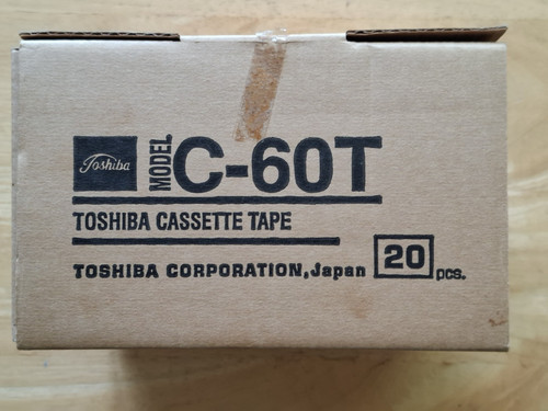 20x toshiba 60t blank - c-60t,
