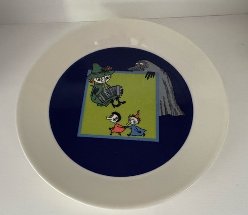 Moomins arabia finland plate - moomins,
