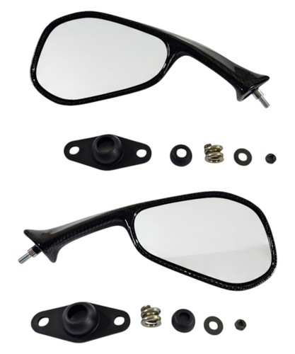 Mirror pair carbon - for, aprilia