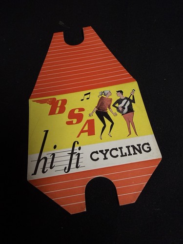 Vintage bsa cycling - hi,