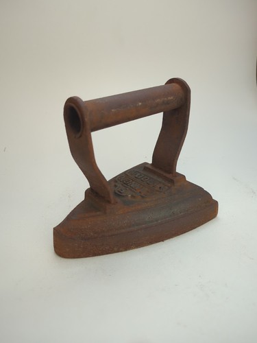 Vintage flat iron - vintage, cannon