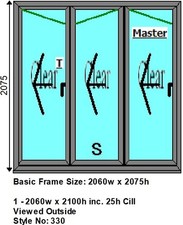 Aluminium Bi-fold Doors with