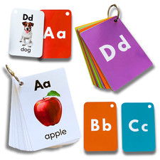 English Alphabet Cards For