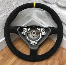 Genuine grey Porsche 996 alcantara steering wheel. 911 GT3, 986 Boxster etc.  4D