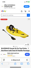 BLUEWAVE Kayak Sit On Top