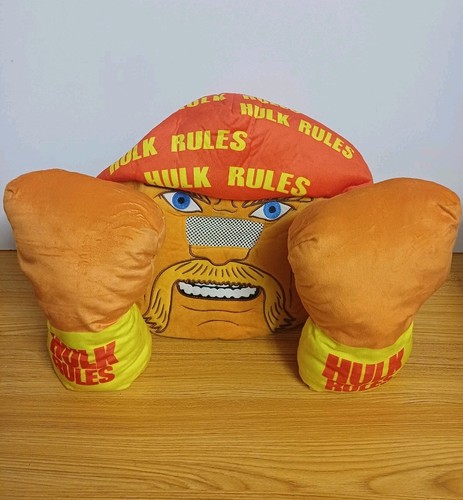 Wwf hulk hogan plush - hogan, mask