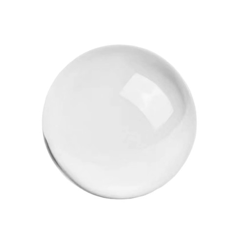 Clear crystal glass ball - crystal,