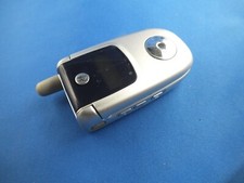 Motorola V220 Silver Clamshell Mobile Phone Old Phone Unlocked Without Simlock No Accessories