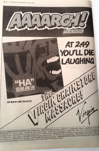 Killing joke album 1982 - killing, 'ha'
