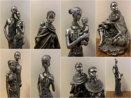 Silver effect masai - silver,
