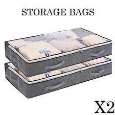 2x Large Underbed Storage Bag