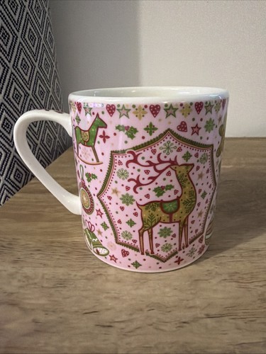 Queens mug yuletide pink - queens,