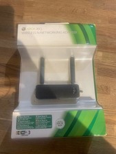 Official Microsoft Xbox 360 Wireless N Network Adapter Genuine Boxed - Black
