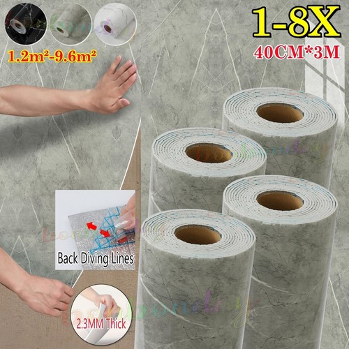 Thick marble tiles - 8x,
