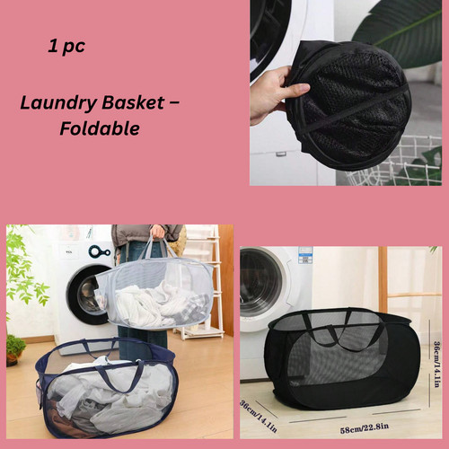 Mesh pop laundry - pop-up, –