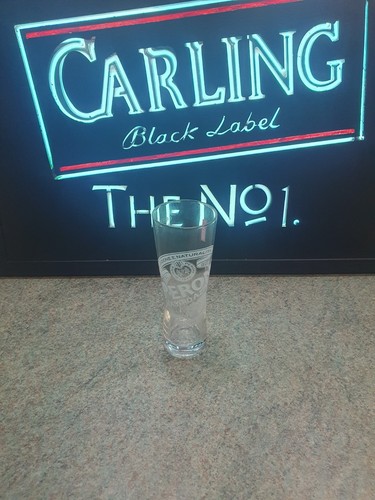 Peroni half pint glasses - peroni,