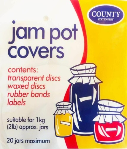 County jam pot covers 1 - jam,