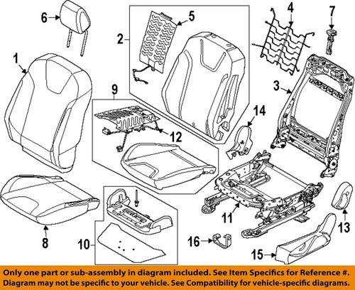 Ford oem focus seats - ford,