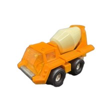 Vintage Tonka Cement Mixer Truck Diecast Toys Orange Toy Vehicle 3" FREE UK POST