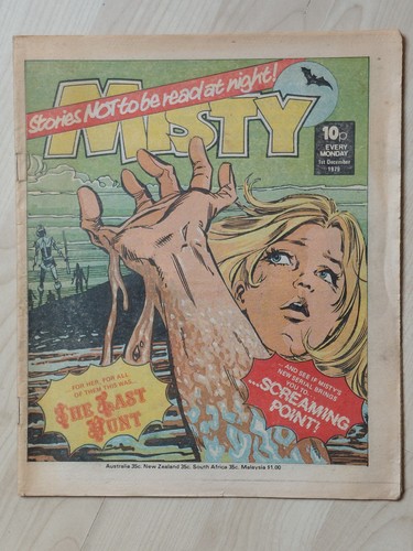 Misty comic december 1979 - misty,