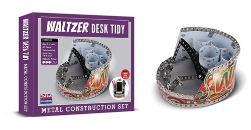 Waltzer desk tidy - desk, metal