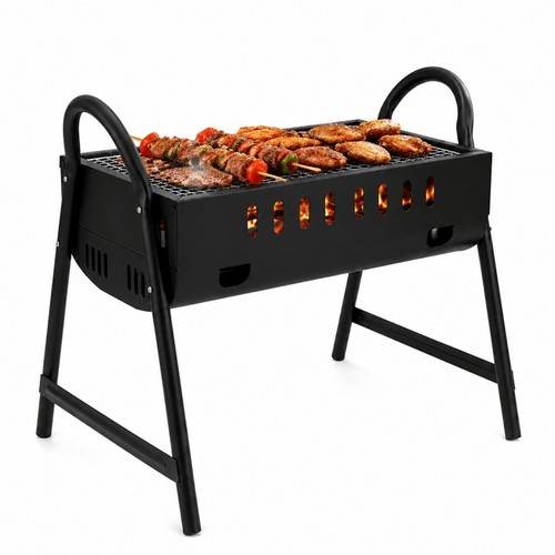 Portable charcoal bbq grill - charcoal,