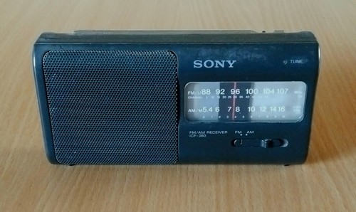 Vintage sony icf 380 fm - sony, am/fm