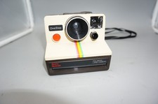 Vintage Polaroid SX-70 OneStep Sears Special Rainbow Stripe Camera TESTED