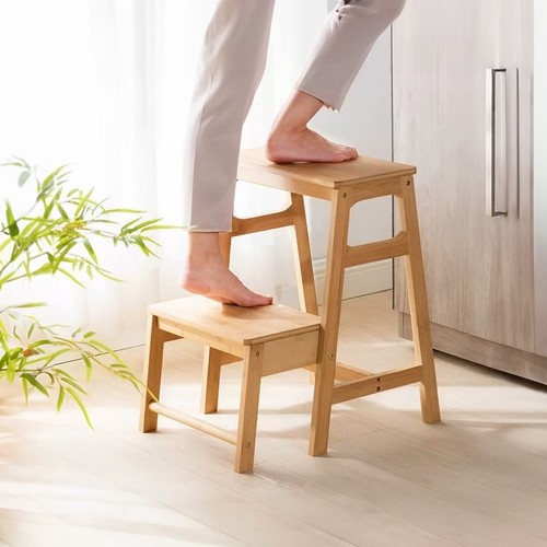 Bamboo tier non slip - bamboo, folding