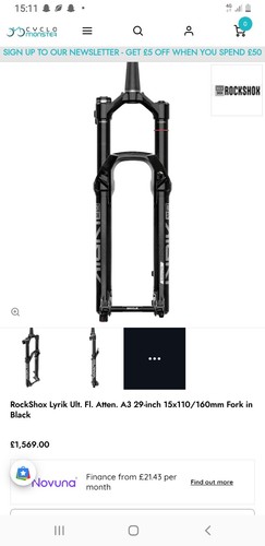 Rockshox lyrik 160mm - rockshox,
