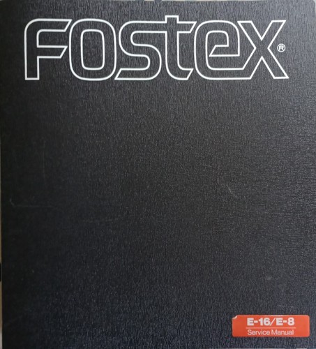 Fostex e 8 - e-16, &
