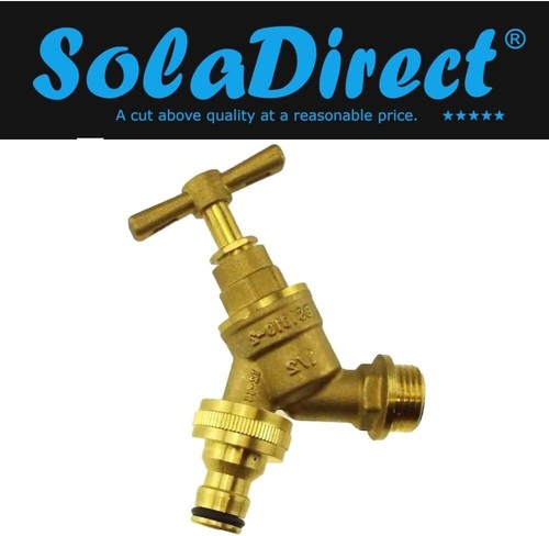 Brass outdoor garden tap - outdoor,